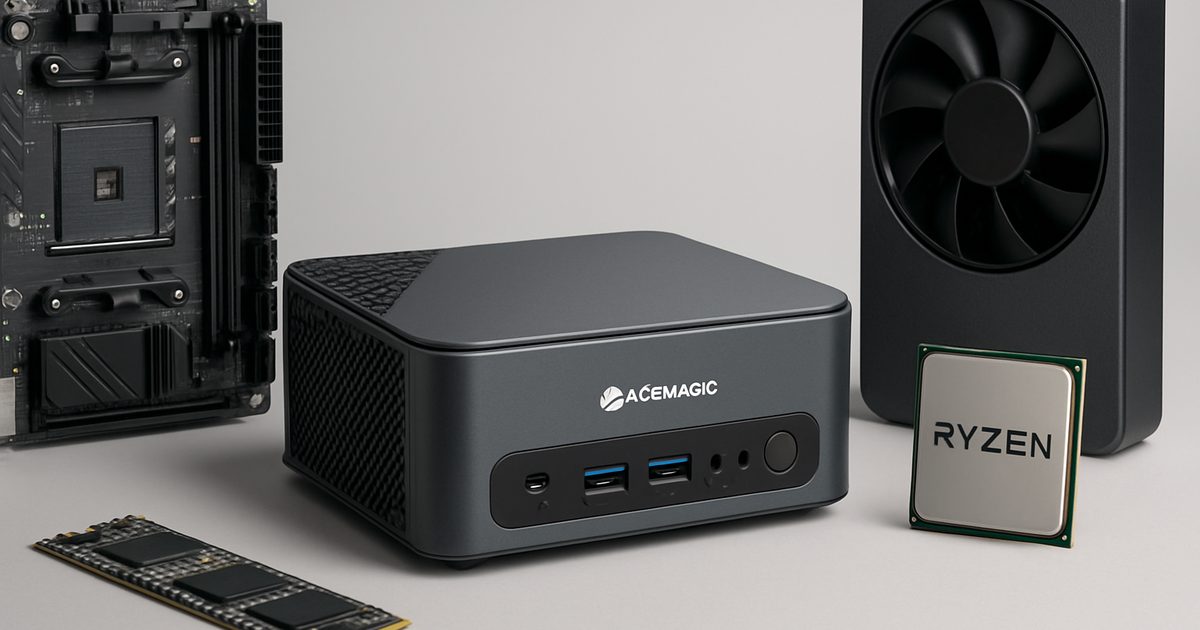 AceMagic lança promoção de Mini PCs Ryzen com até 20% de desconto