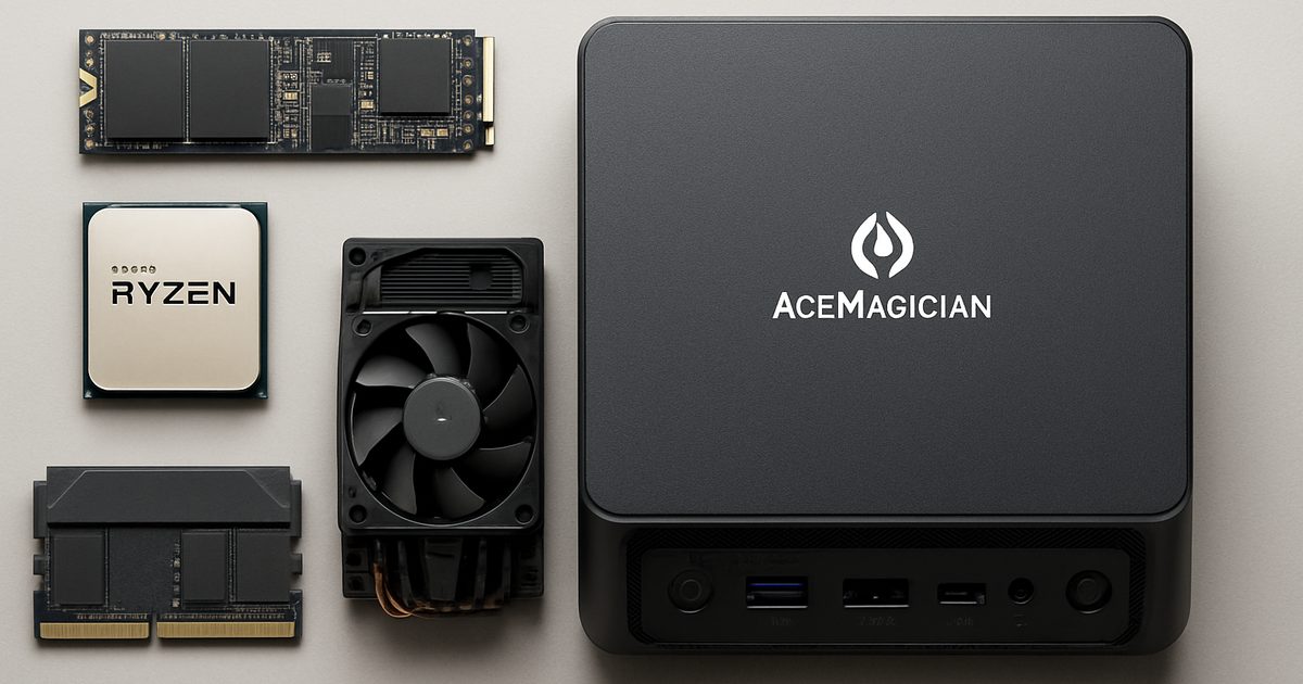 AceMagic lança promoção: Mini PCs com Ryzen até 20% off
