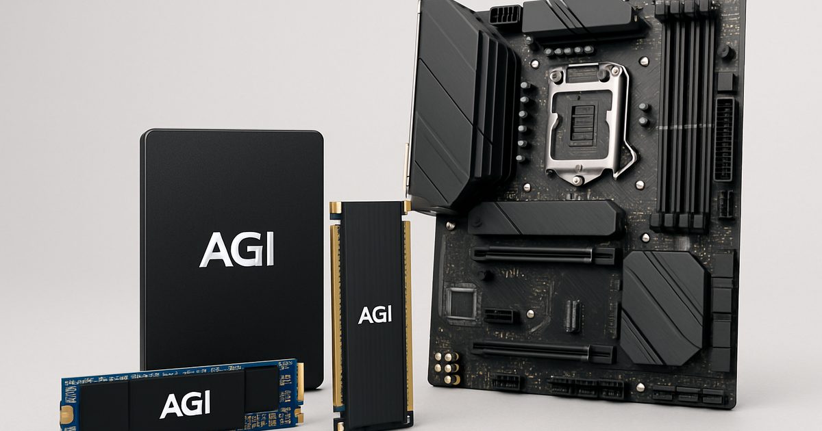 AGI Revela Novidades em Memória e Armazenamento na Computex 2026