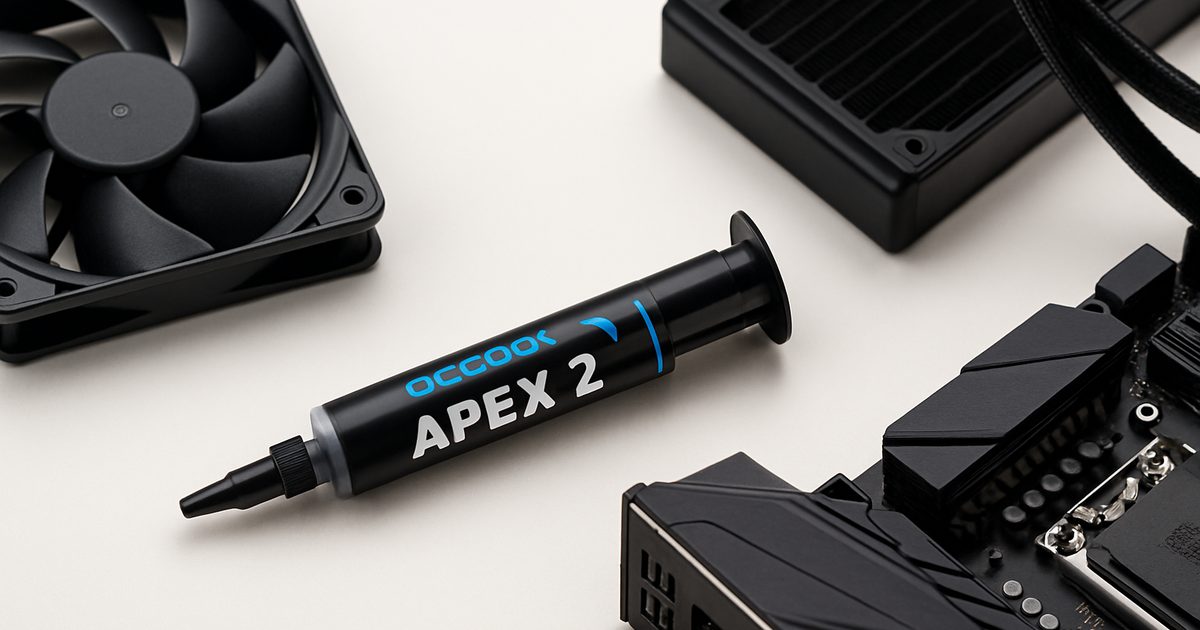 Alphacool Lança Apex 2: A Nova Pasta Térmica de Alta Performance