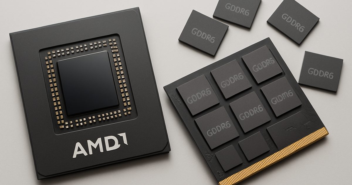 AMD Aumenta Preços de Memória GDDR6 para Parceiros