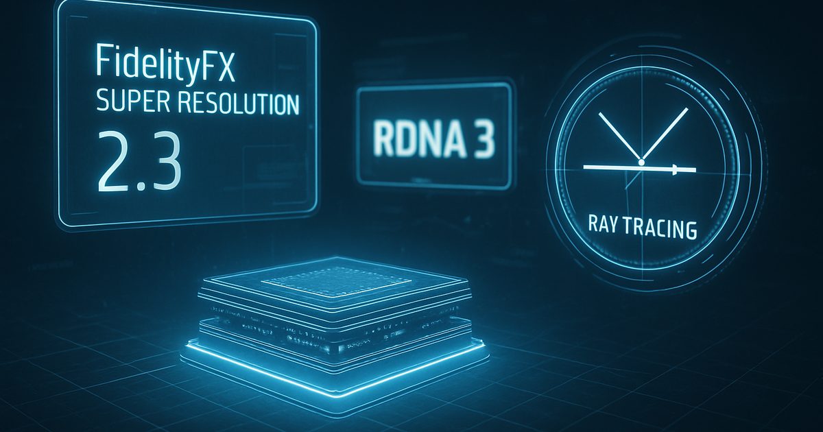 AMD Lança FSR SDK v2.3 com Novidades para RDNA 3 e Ray Tracing