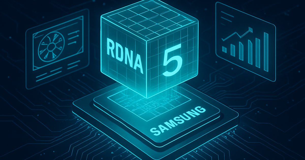 AMD RDNA 5: O Futuro das GPUs Agora em Processadores Samsung