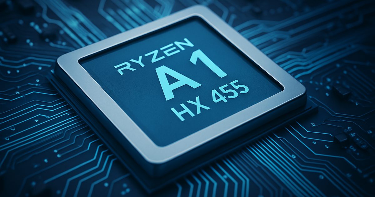 AMD Ryzen AI 7 HX 455: Novo APU com Gráficos Radeon de 16 CUs