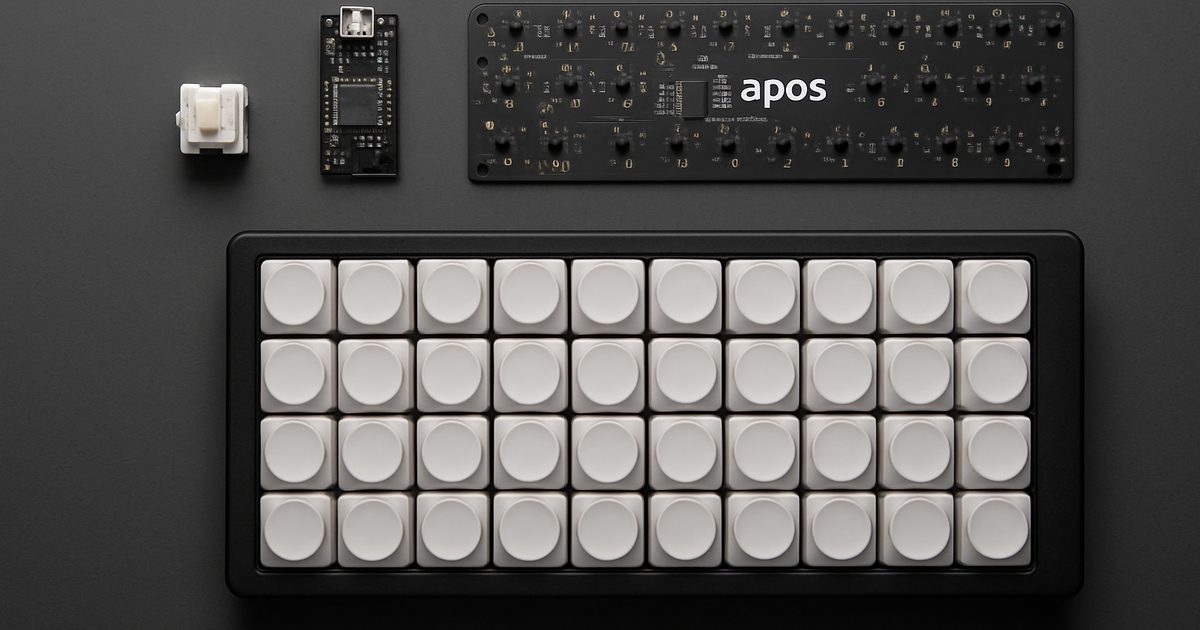 Apos Lança Preonic Rev 4: A Revolução dos Teclados Personalizados