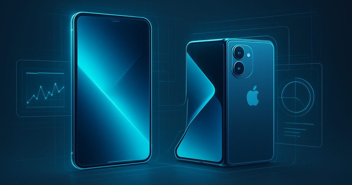 Apple revela iPhone Duo, seu primeiro dobrável