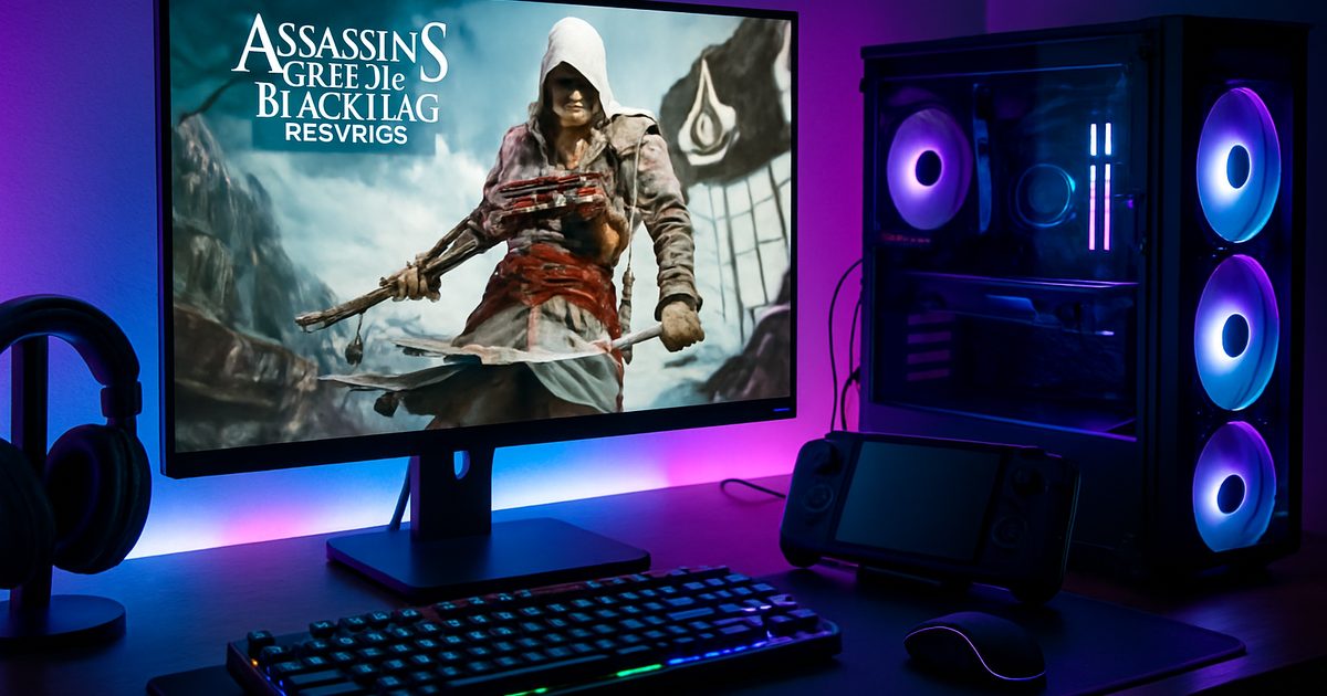 Assassin's Creed Black Flag Resynced é Verificado para Steam Deck