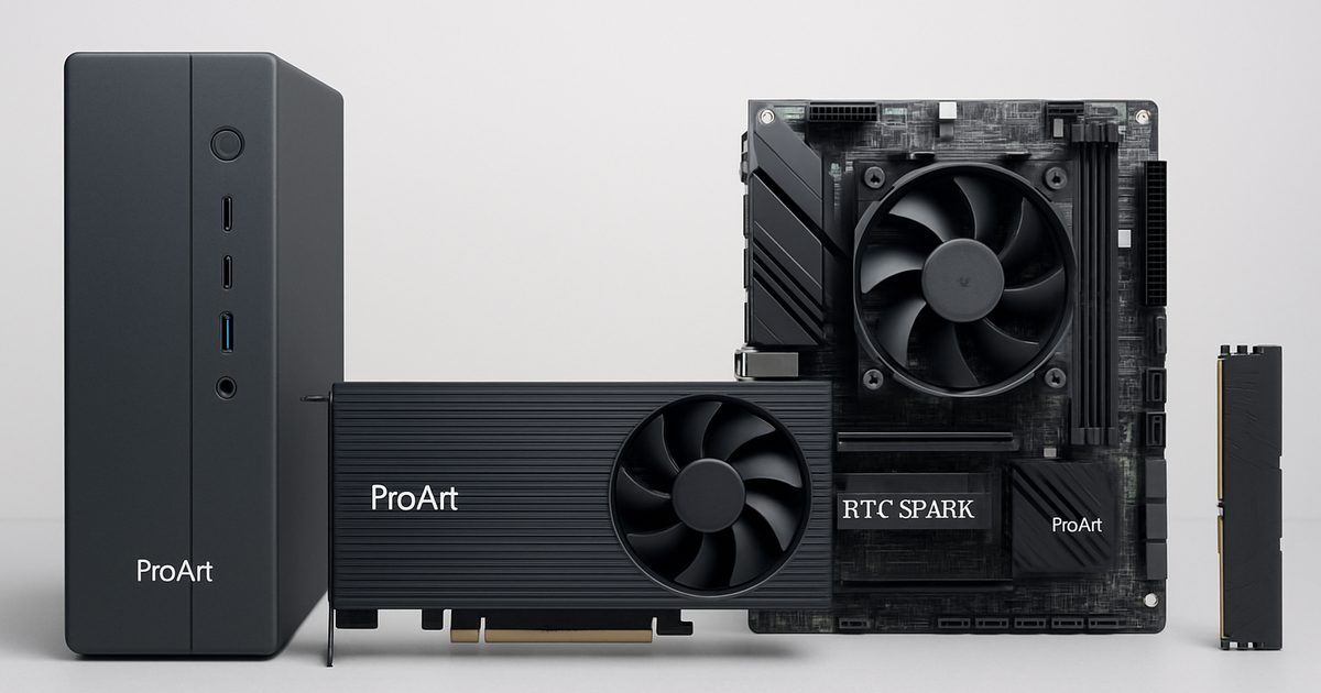 ASUS lança PCs ProArt RTX Spark na IFA 2026
