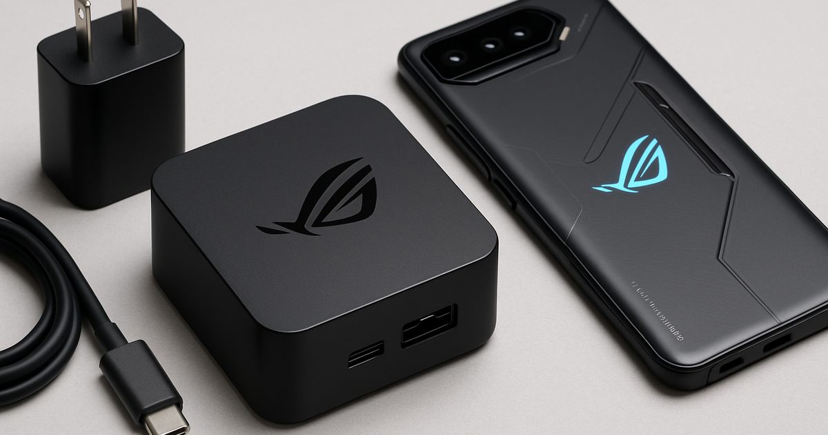 ASUS ROG lança Flux Charger Dock: potência e conectividade
