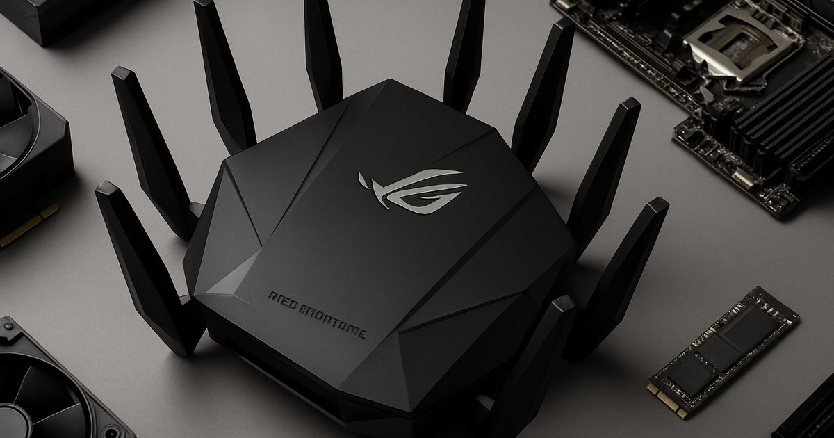 ASUS ROG Rapture GT-BN98: Roteador WiFi 8 para Gamers
