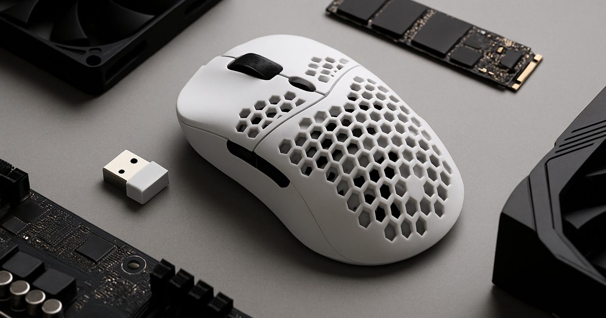 ATK Blazing Sky Phantom: Mouse Gamer Sem Fio de 44g