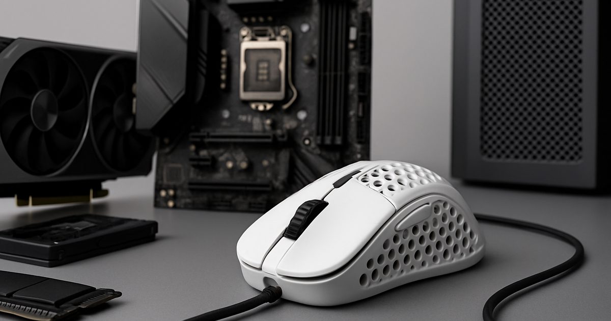ATK Blazing Sky Phantom: O Mouse Gamer Incrivelmente Leve da ATK