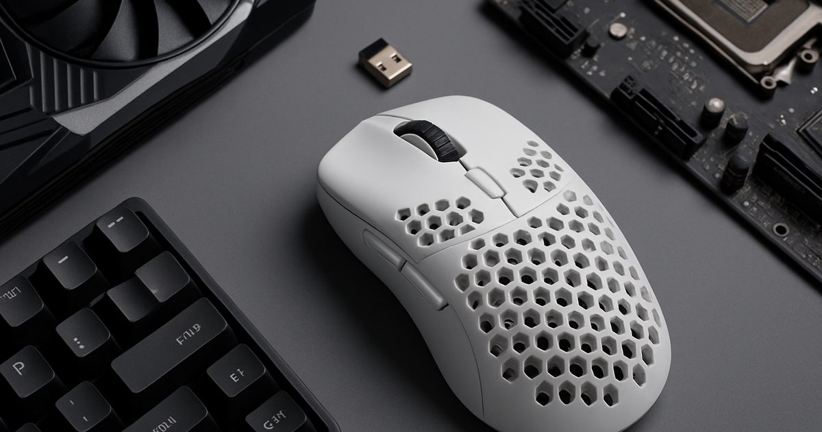 ATK Blazing Sky Phantom: O Mouse Gamer Sem Fio de 44g que Impressiona