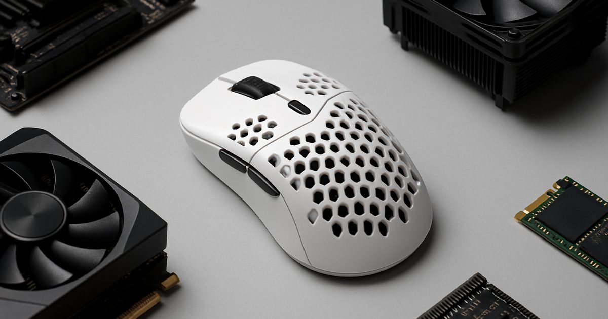 ATK Blazing Sky Phantom: O Mouse Wireless de 44g para Gamers
