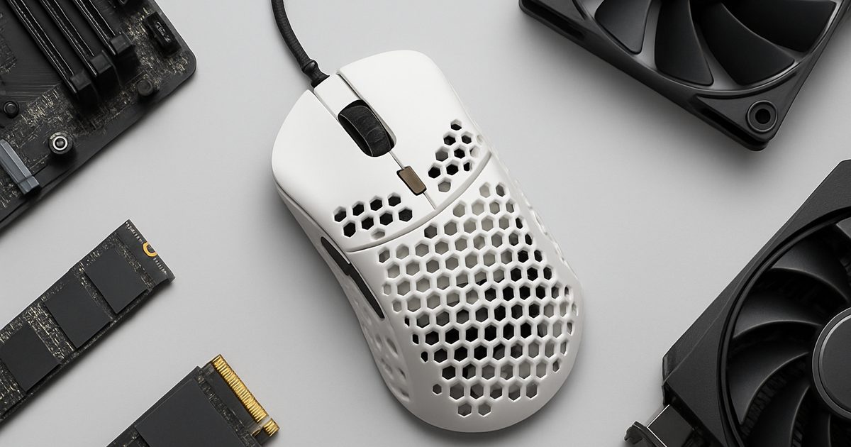 Attack Shark lança mouse gamer F1 AIR ultraleve de 39g
