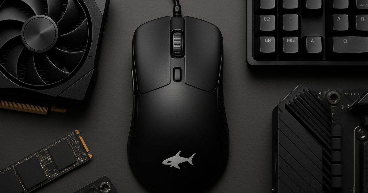 Attack Shark Lança Mouse RS6 ULTRA para Esports
