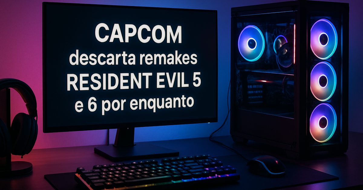 Capcom descarta remakes de Resident Evil 5 e 6 por enquanto