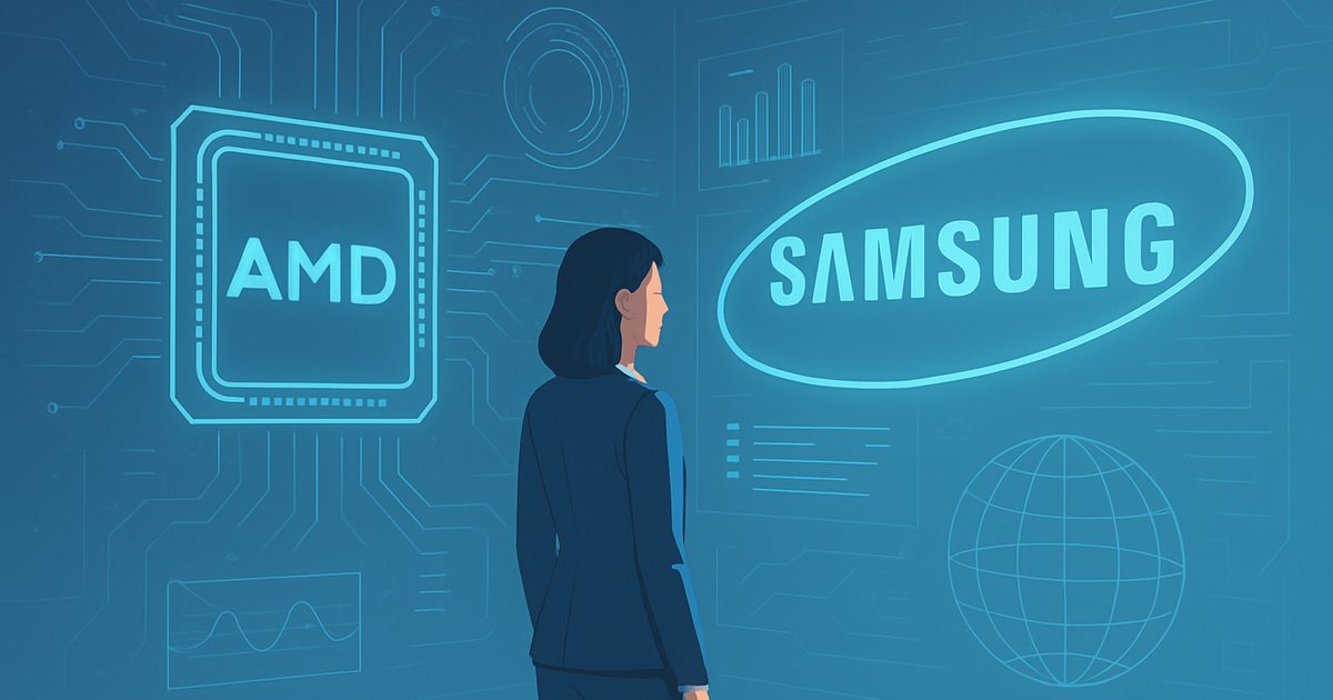 CEO da AMD Visita Samsung: Novas Parcerias à Vista?