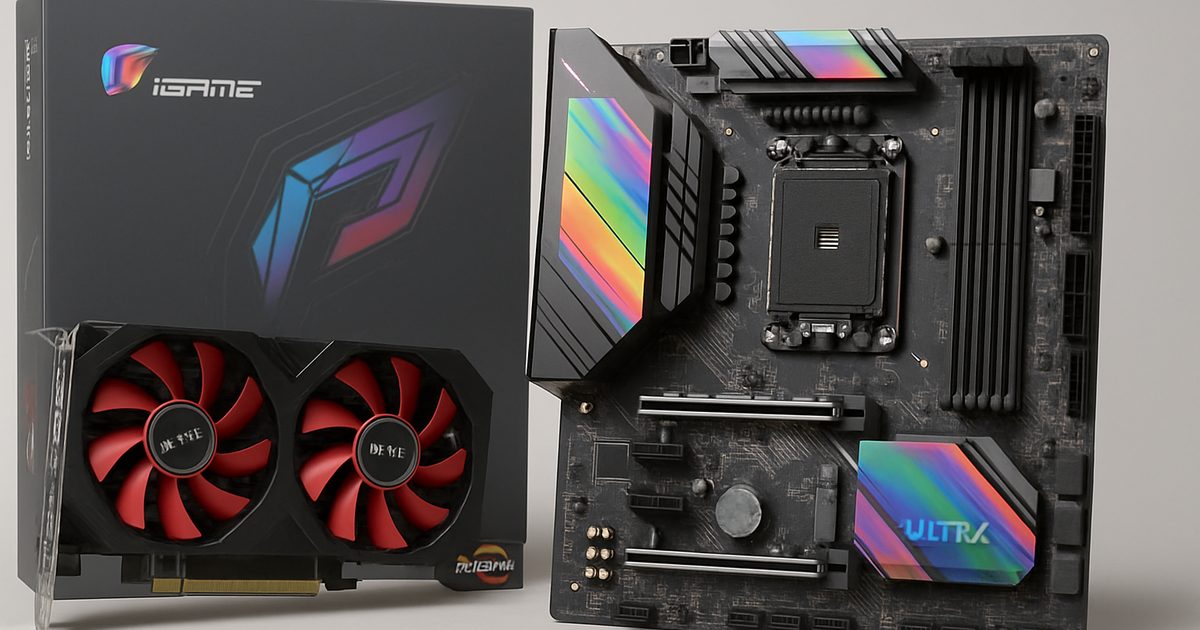Colorful Lança Placas-mãe iGame B850M ULTRA para AMD Ryzen