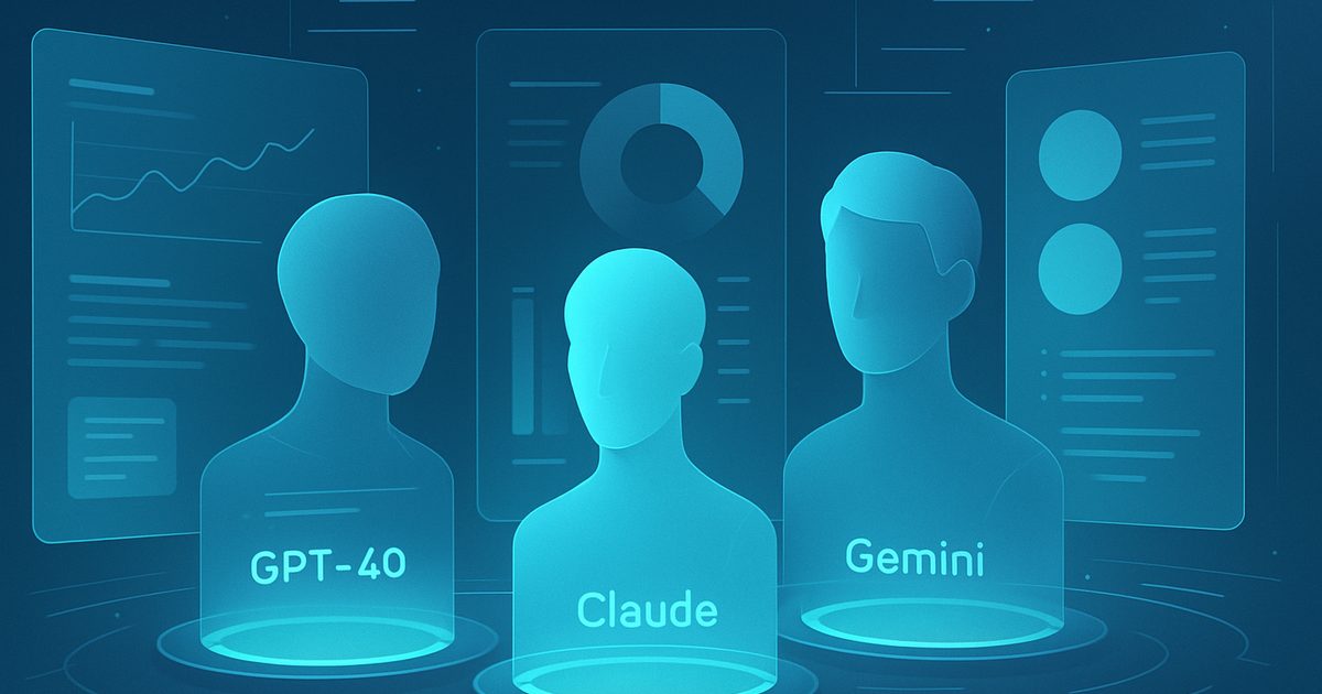 Comparação de Modelos de IA: GPT-4o, Claude e Gemini