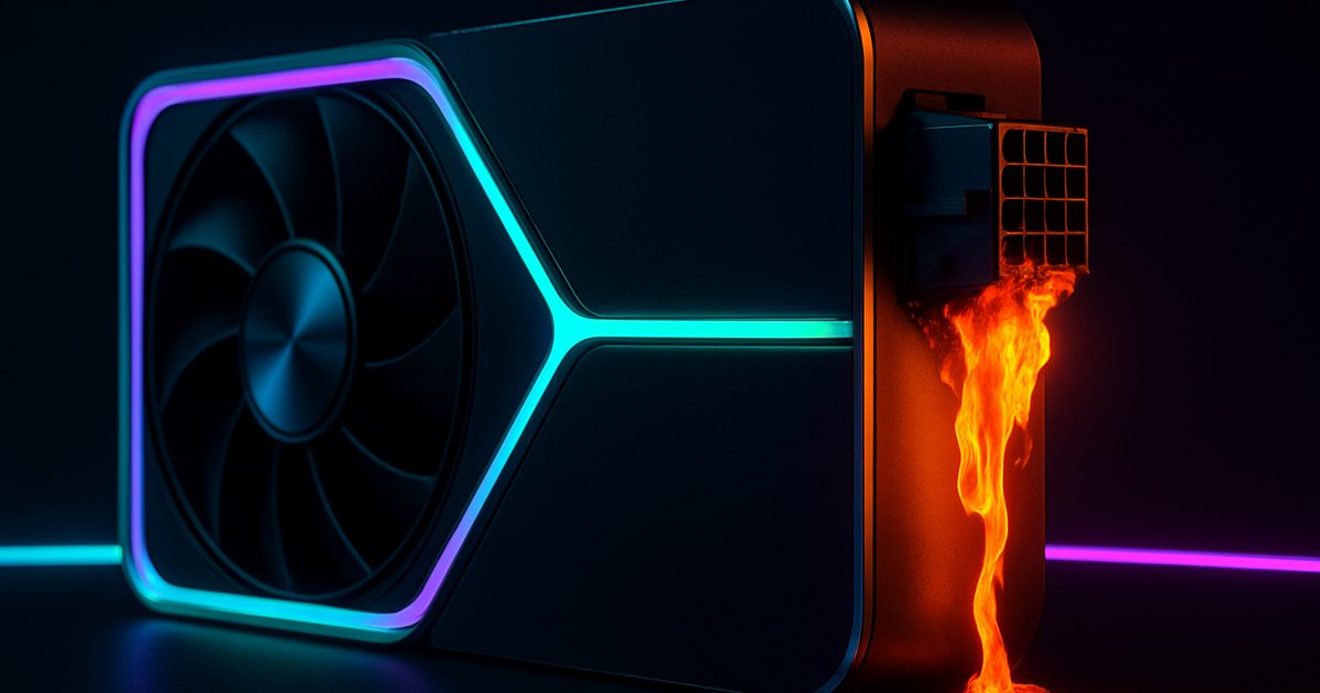 Conector da RTX 5090 derrete durante teste do DLSS 5
