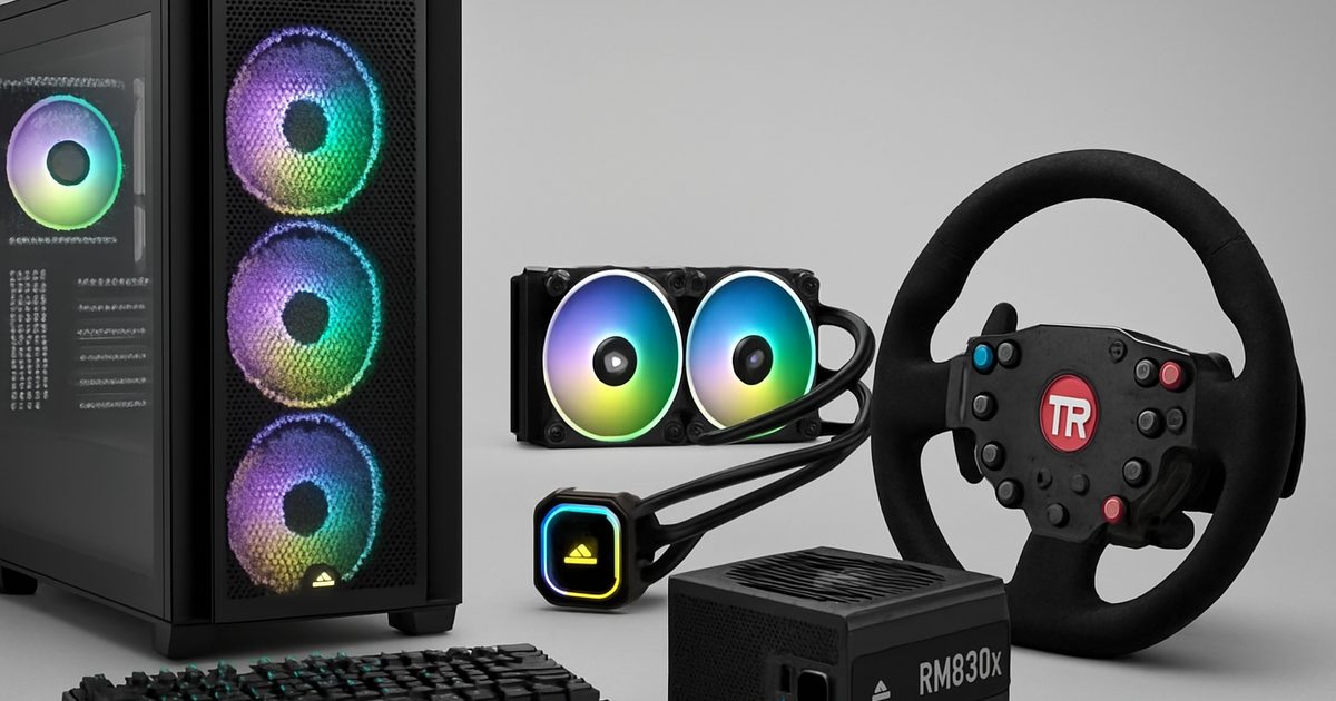 Corsair Adquire Trak Racer e Expande Império no Sim Racing