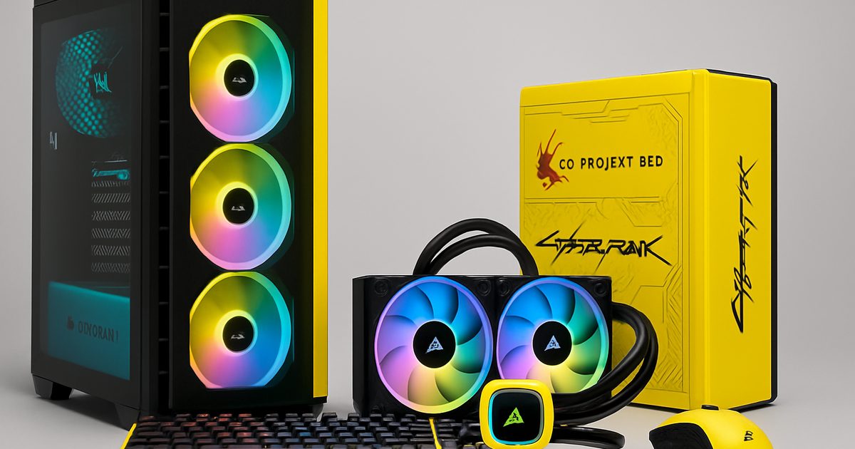 Corsair e CD Projekt Red Lançam Novas Coleções Cyberpunk