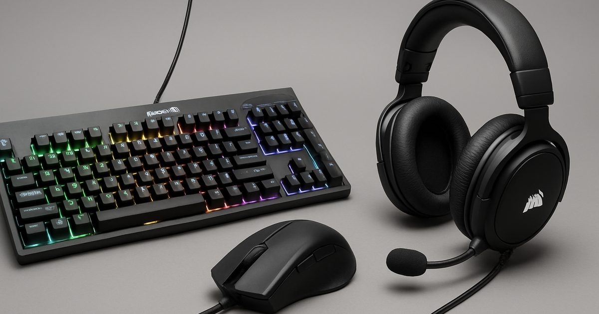 Corsair Lança Teclados e Mouse para Gamers Iniciantes