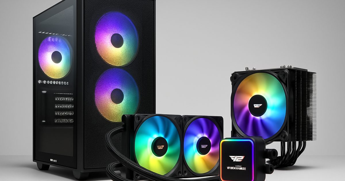 darkFlash Revoluciona com Novos Gabinetes e Coolers na Computex 2026