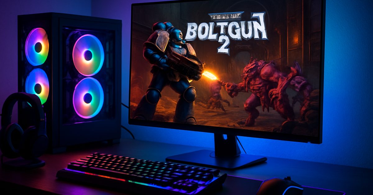 Demo de Warhammer 40,000: Boltgun 2 Já Disponível no Steam