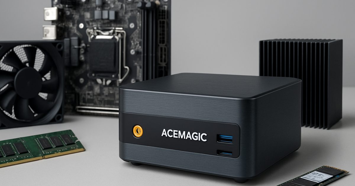 Descontos de até 40% em Mini PCs ACEMAGIC