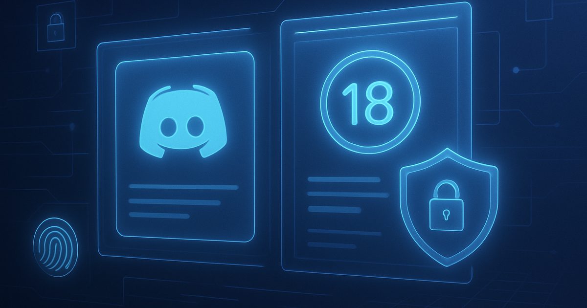 Discord Atualiza Verificação de Idade com Novas Medidas de Privacidade