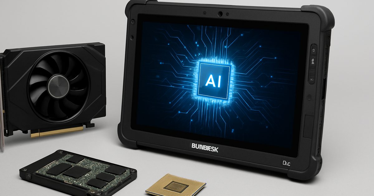 Durabook Lança Tablet R12 com Plataforma de IA de Borda Ativa