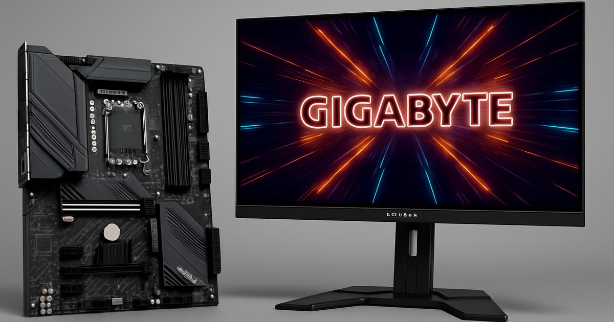 Economize em Placas-mãe e Monitores Gamer da GIGABYTE no Amazon Prime Day 2