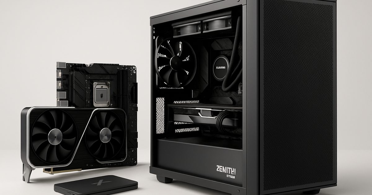 Einarex Revela Novo Case Zenith Z600 na Computex 2026