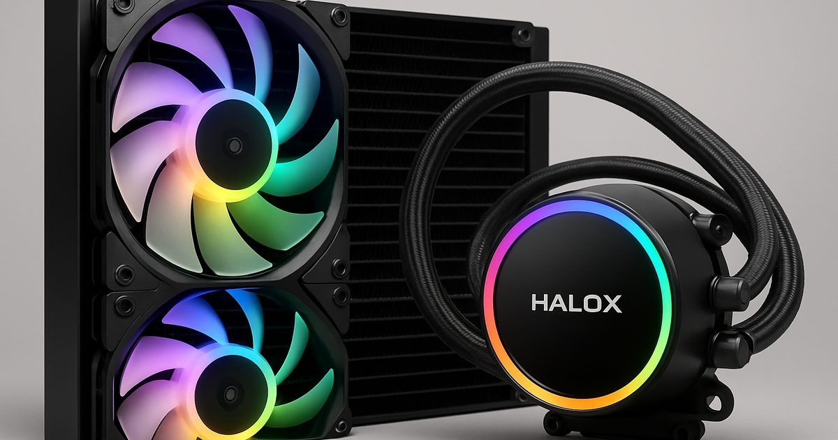 Einarex Revela Novos Coolers HALOX AIO e Ventoinhas na Computex 2026