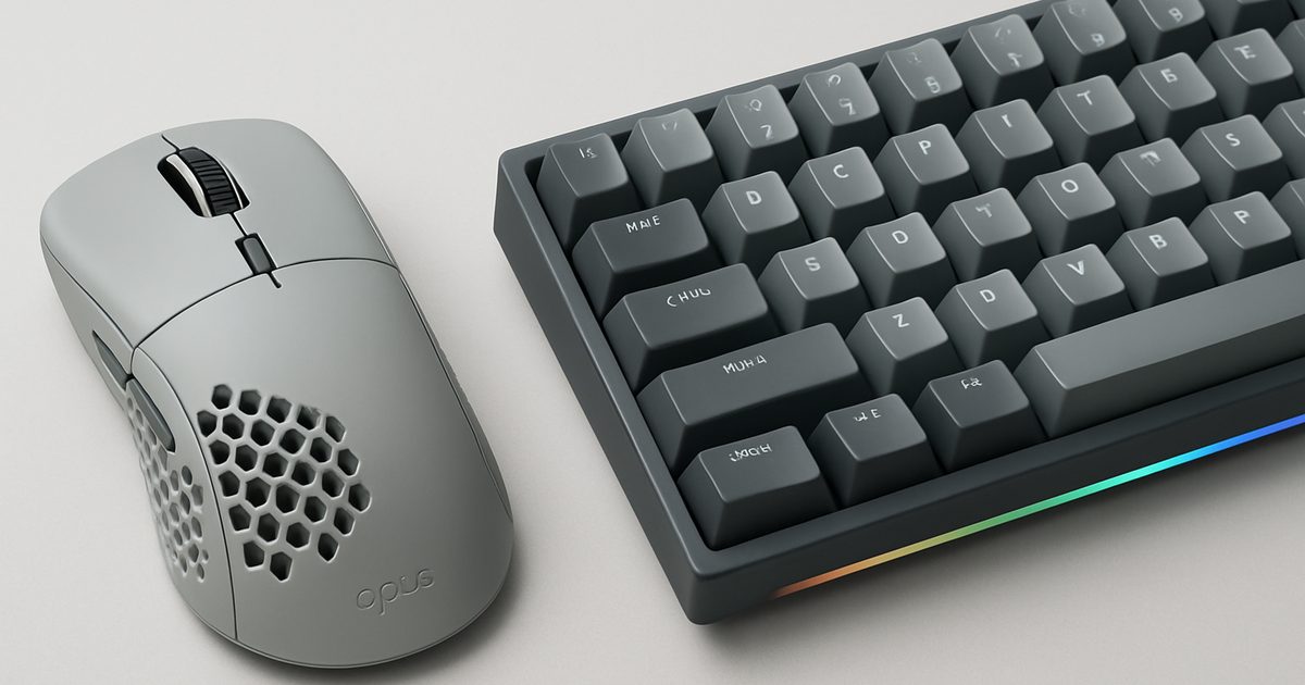 Epomaker lança Mouse NEX Pro e Teclado Gaming HE65 V2 TMR