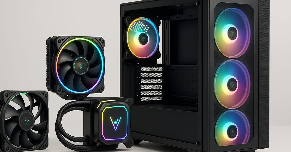 Formula V Line Revela Novos Gabinetes e Coolers na Computex 2026