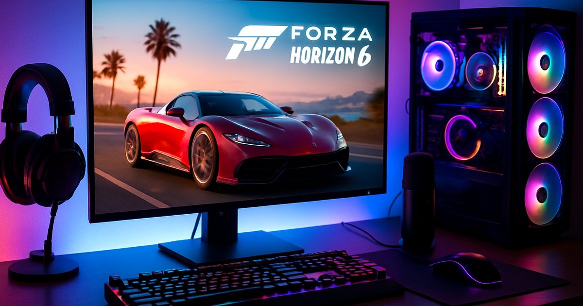 Forza Horizon 6 lidera receitas de jogos em 2026