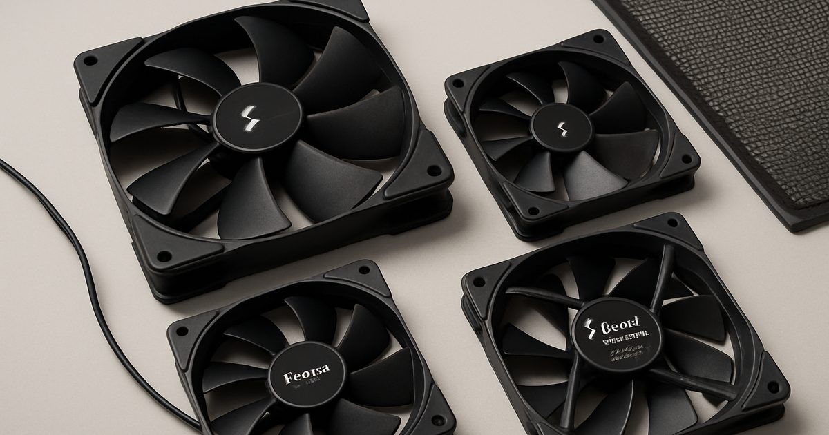 Fractal Lança Série de Ventoinhas Dynamic 3 para Gamers