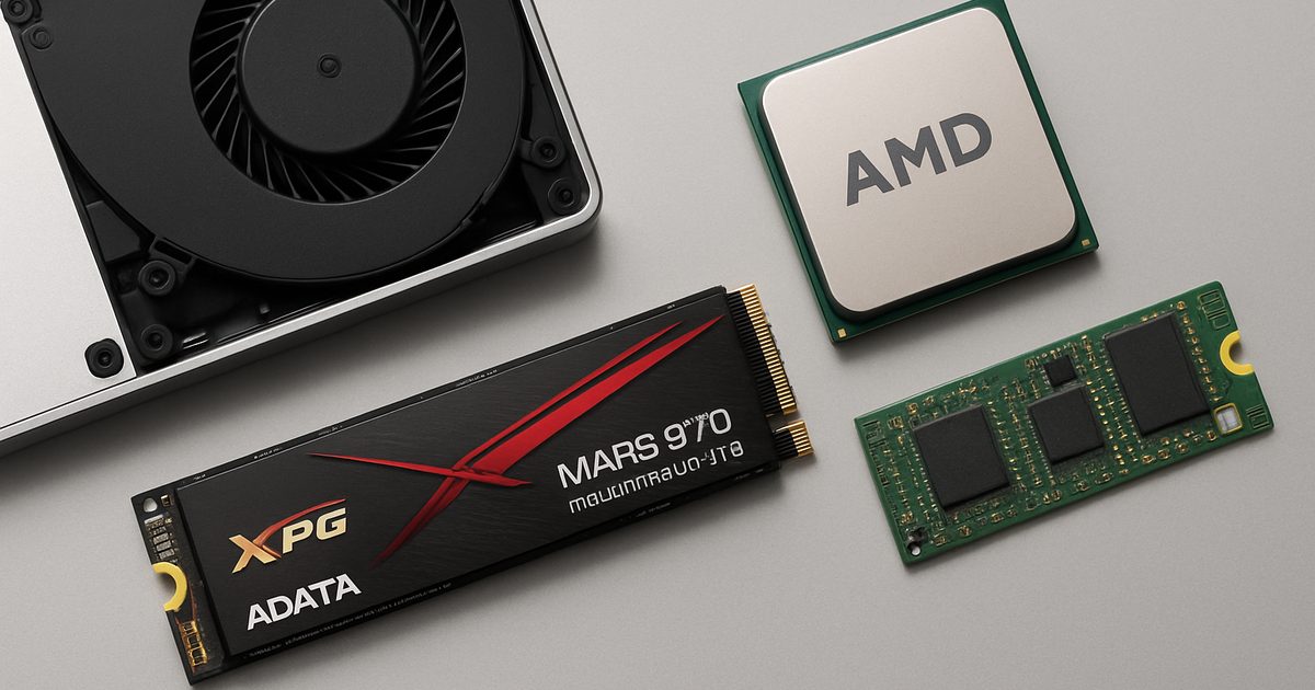 Framework adota SSDs ADATA XPG MARS 970 e alerta sobre aumento nos preços de CPUs