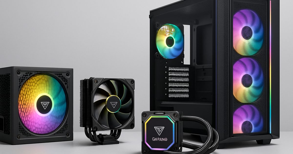 Gamdias revela novas PSUs, coolers e gabinetes na Computex 2026