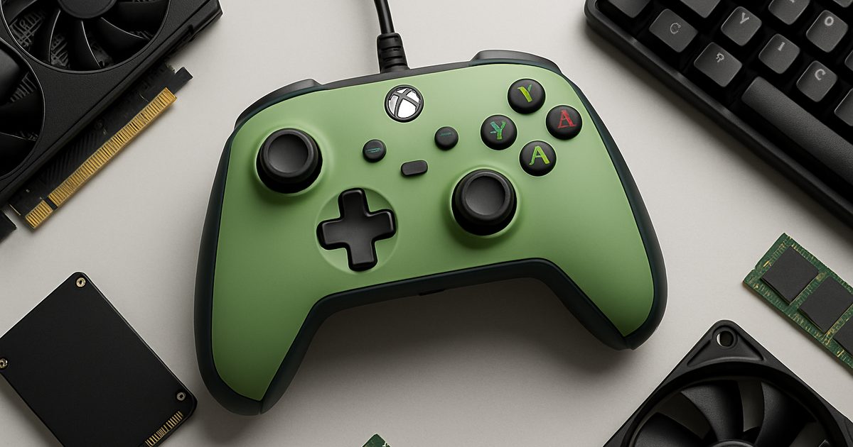 GameSir Lança Controle T7 Pro W Retro Green para Xbox e PC