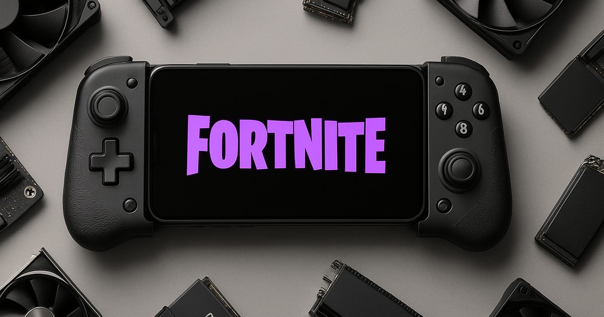 GameSir lança controles móveis oficiais para Fortnite