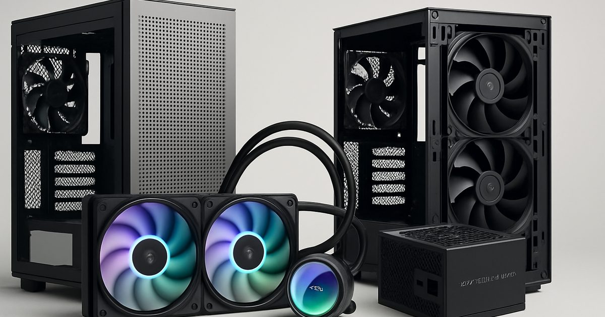 Geometric Future revela novos gabinetes, PSUs e AIOs na Computex 2026