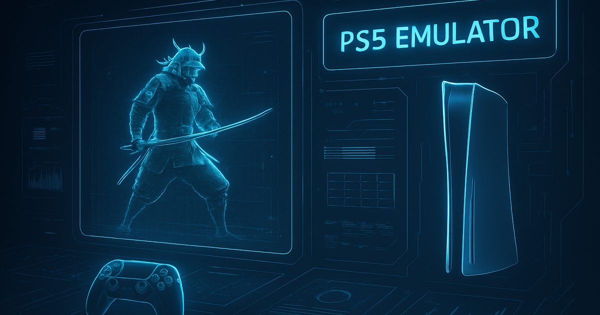 Ghost of Yotei roda em emulador de PS5, mas com desafios