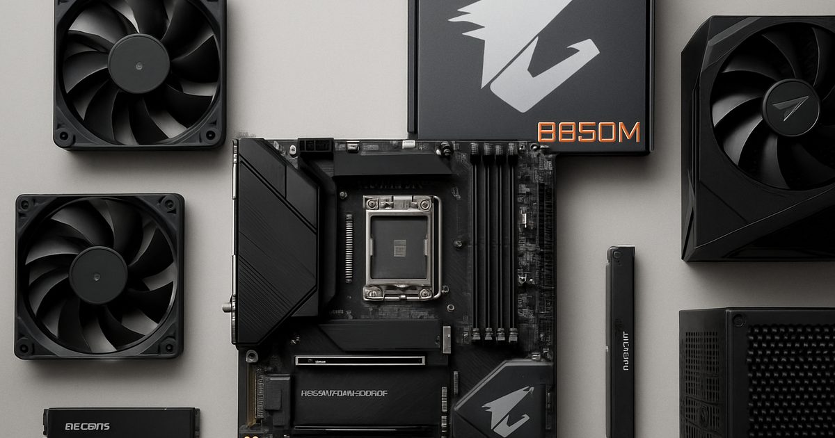 GIGABYTE Lança Placa Mãe Micro-ATX B850M AORUS Stealth
