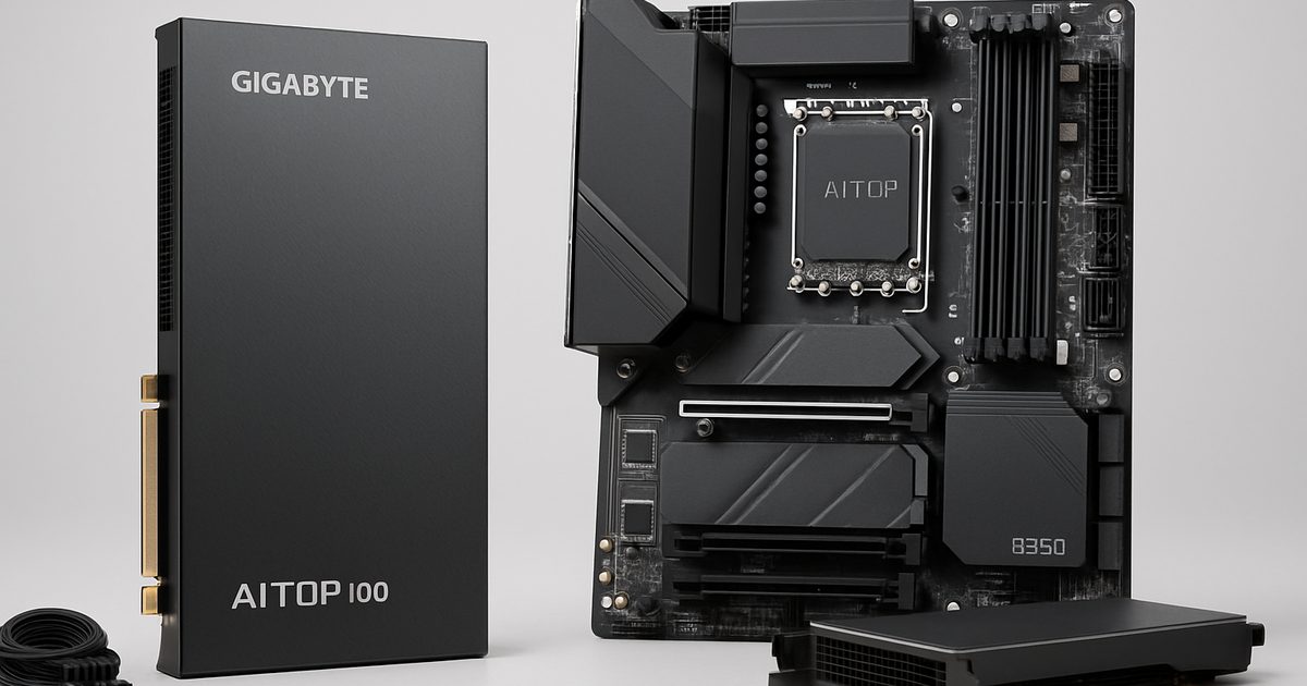 Gigabyte Revoluciona AI com o Novo AI TOP 100 B850