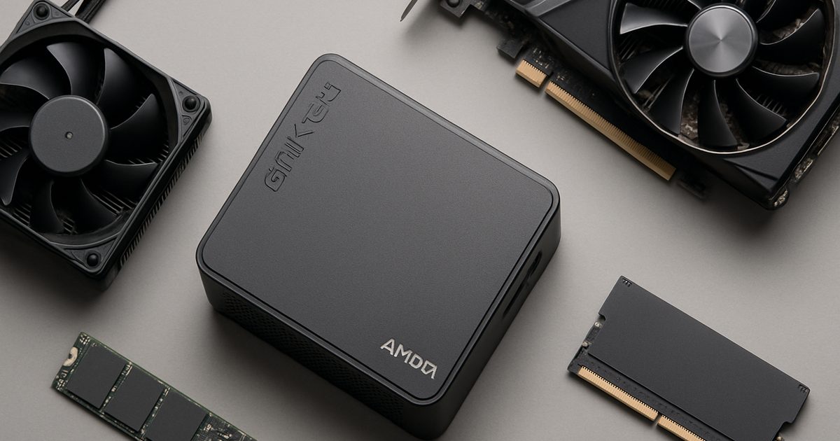 GMKtec Revela Mini PC com AMD Gorgon Halo para Setembro