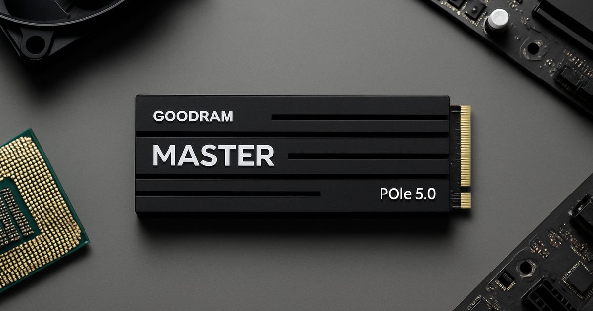 Goodram Master: O SSD PCIe 5.0 com Velocidades Incríveis de 14.000 MB/s